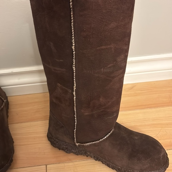 New Paul Brodie shearling suede winter boots - Picture 8 of 10